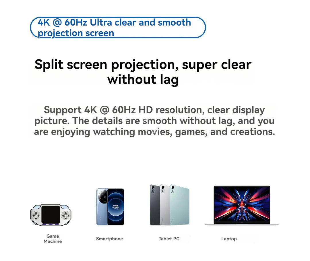 Xiaomi 67W Desktop Fast Charging Socket Pro USB-A USB-C AC 2500W MAX Power Strip Docking Station HDMI 7in1 With 6A Data Line - Image 5